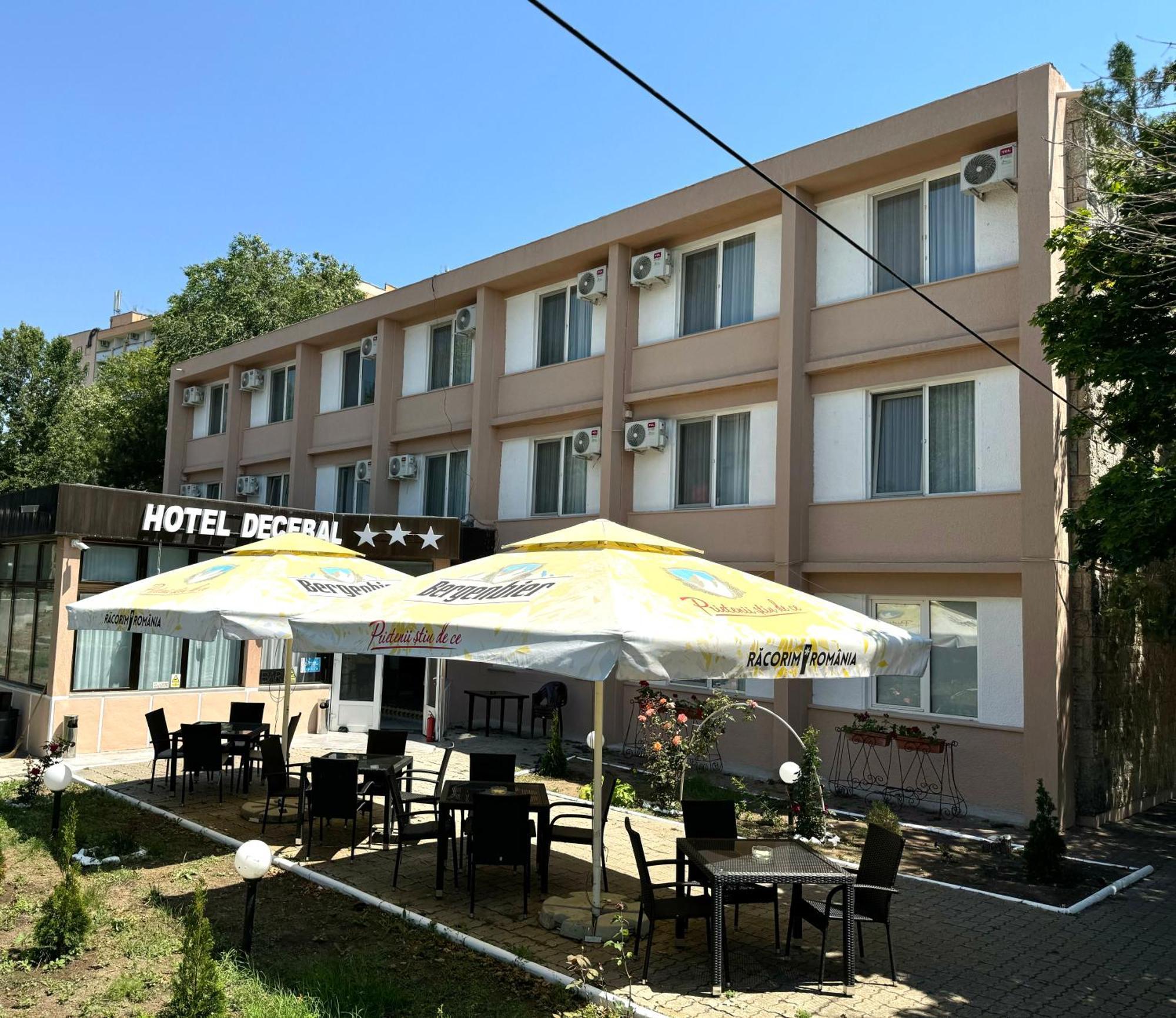 Hotel Decebal Eforie Nord Eksteriør billede